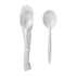 Hy Stix Disposables Case Hy Stix HS-IWSP-WT Soup Spoon, Polypropylene, White, Individually Wrapped – Case of 1000 | Denson CFE
