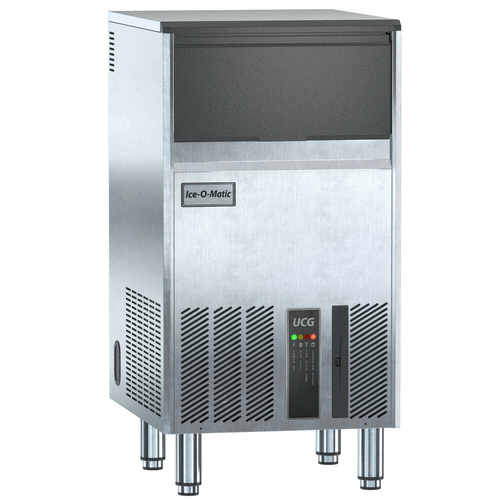 Ice-O-Matic Commercial Ice Equipment and Supplies Each Ice-O-Matic UCG100A 18 1/4" Top Hat Undercounter Ice Machine - 114 lbs/day, Air Cooled | Denson CFE