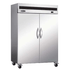 IKON Reach-In Refrigerators and Freezers Each IKON IT56F 53 9/10" Two Section Reach In Freezer, (2) Solid Doors, 115v