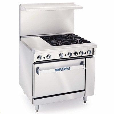 Imperial Canada Equipment Each Imperial IR-4 24" 4 Burner Gas Range w/ Standard Oven, Natural Gas