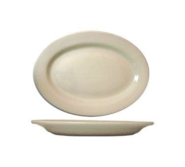 International Tableware Dinnerware Dozen / Ceramic International Tableware - ITN-RO-51 - 15 1/2 In X 10 1/2 Platter With Rolled Edging