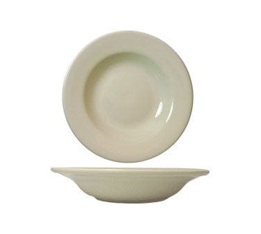 International Tableware Dinnerware Dozen / Ceramic Soup Bowl, 8-3/4", 12 oz., deep rim, ceramic