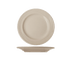 International Tableware Dinnerware Each / Ceramic Plate, 10-1/2" dia., round, embossed, ceramic, glazed/polis