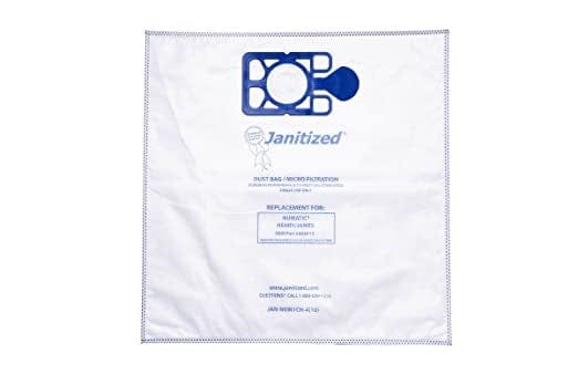 Janitized Sanitation & Janitorial Case Janitized JAN-NVM1CH-4(10) Premium Replacement Vacuum Bags for Numatic Henry/James - Pack of 10 | Denson CFE