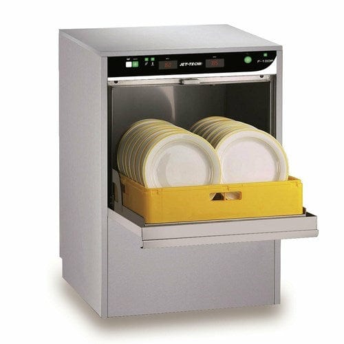 Jet Tech Dishwasher Each Jet Tech F-18DP High Temperature Rack Undercounter Dishwasher - Twenty Four Racks Per Hour, Two Hundred Eight To Two Hundred Forty Volts, One Phase | Denson CFE
