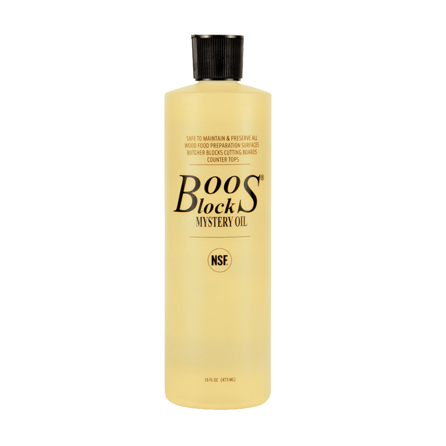 John Boos & CO. Unclassified Each Boos Mystery Oil, contains white mineral oil, carn