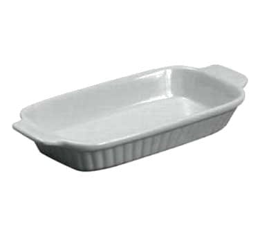 Johnson & Rose Canada Clearance Items Each Johnson Rose 7oz White Ceramic Rectangular Baking Dish 4030 | Denson CFE