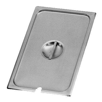 Johnson & Rose Canada Food Pans Each Johnson Rose Steam Table Pan Cover, 1/4 size, slotted, recessed handle, fits