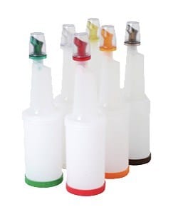 Johnson & Rose Canada Food Service Supplies Each / Yellow Johnson Rose 6995 Yellow Bar Mix Pourer Complete 1 qt | Denson CFE