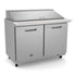 Kelvinator Commercial Refrigerated Prep Tables Each Kelvinator - KCHMT48.18 - 12 Cu. Ft. Mega-Top Prep Table
