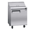 Kelvinator Commercial Refrigerated Prep Tables Each Kelvinator KCHST27.8 - 27.5" Refrigerated Prep Table with One Door