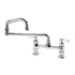 Krowne Metal Commercial Faucets Each Krowne 15-818L Deck Mount Faucet w/ 18" Swing Nozzle | Denson CFE