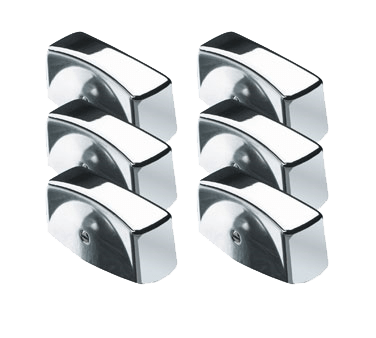 Krowne Metal Parts & Service Each Krowne 25-200S Chrome Oven Knob (6-Pack) | Denson CFE