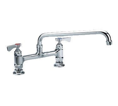 Krowne Metal Plumbing Each Krowne 15-812L Deck Mount Faucet w/ 12" Swing Nozzle | Denson CFE