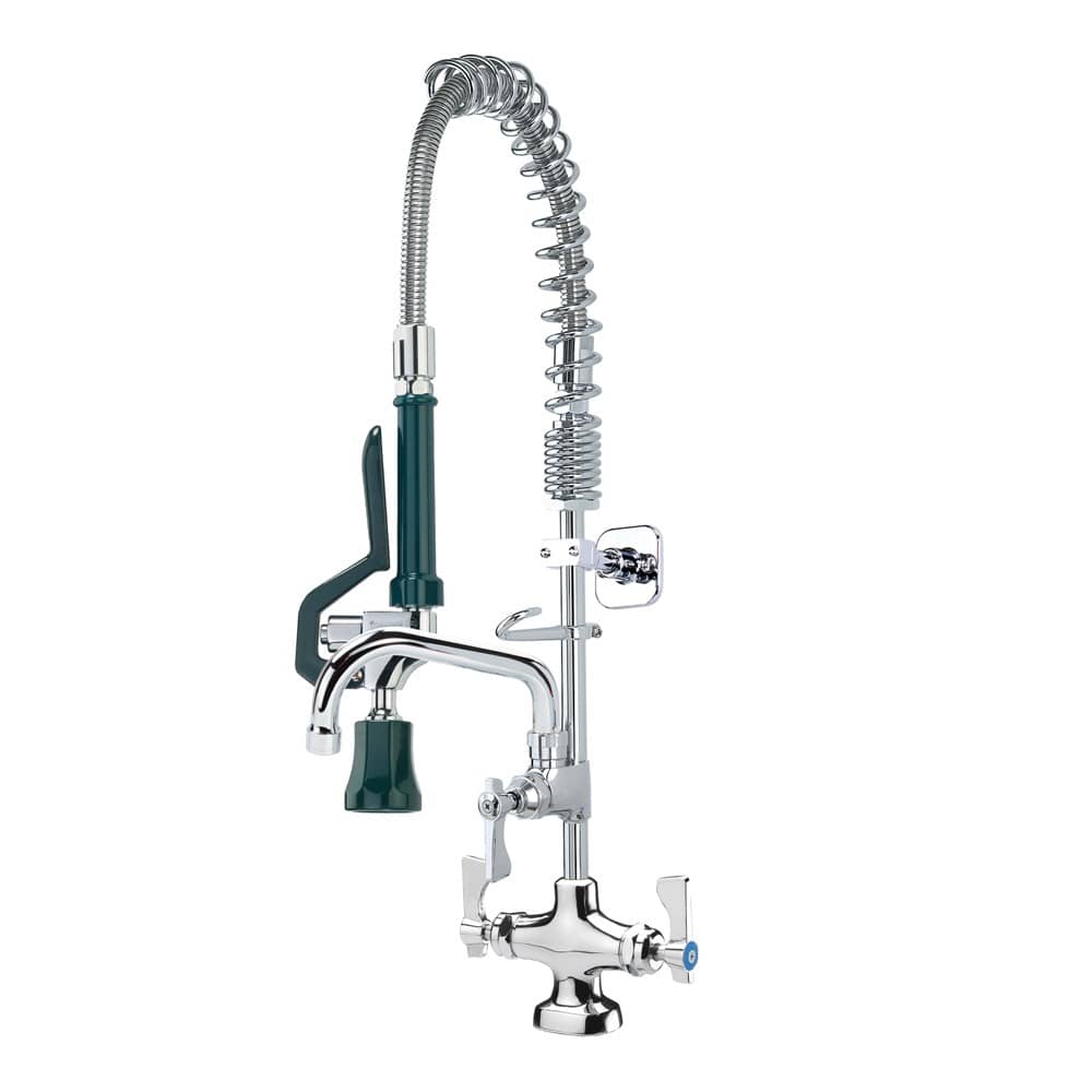 Krowne Metal Pre-rinse Each Krowne 18-725L Royal Series ShelfMaster Pre-Rinse Faucet – 23-3/4” Wall Mount with Add-On Faucet | Denson CFE