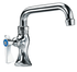 Krowne Metal Sinks & Plumbing Each Krowne 16-108L Deck Mount Single Pantry Faucet - 6" Swing Spout, Single Hole | Denson CFE