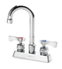 Krowne Metal Unclassified Each Krowne 15-325L – Royal Series 4" Center Deck Mount Faucet, 3-1/2" Gooseneck Spout | Denson CFE