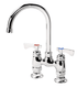 Krowne Metal Unclassified Each Krowne 15-401L - Royal Series 4" Center Raised Deck Mount Faucet, 6" Gooseneck Spout, Low Lead | Denson CFE
