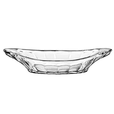 Libbey Glass Dinnerware 2 Doz Libbey 5317 9" Banana Split / Relish Dish