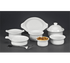 Libbey Glass Dinnerware Case of 24 Libbey 911194801 10 oz Round Chef's Selection Casserole Dish - Porcelain, Aluma White | Denson CFE