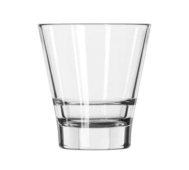 Libbey Glass Drinkware 1 Doz Libbey 15710 Endeavor 9 oz. Stackable Rocks / Old Fashioned Glass - 12/Case