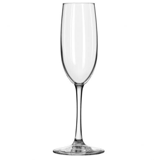 Libbey Glass Drinkware 1 Doz Libbey 7500 Vina 8 oz. Flute Glass - 12/Case