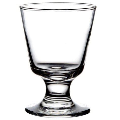 Libbey Glass Drinkware 2 Doz Libbey 3747 Embassy 7 oz. Footed Rocks / Old Fashioned Glass - 24/Case