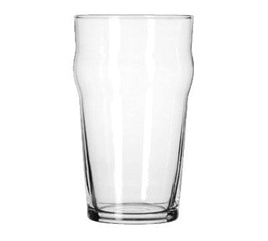 Libbey Glass Drinkware 3 Doz Libbey 14801HT 20 oz. No-Nik Heat Treated English Pub Glass with Safedge Rim | Denson CFE