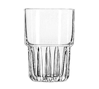 Libbey Glass Drinkware 3 Doz Libbey 15436 Everest 12 oz. Short Stackable Beverage Glass - 36/Case