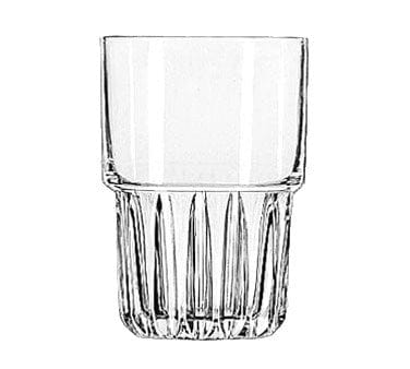 Libbey Glass Drinkware 3 Doz Libbey 15436 Everest 12 oz. Short Stackable Beverage Glass - 36/Case | Denson CFE