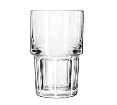Libbey Glass Drinkware 3 Doz Libbey 15656 Gibraltar 9 oz. Stackable Hi-Ball Glass - 36/Case