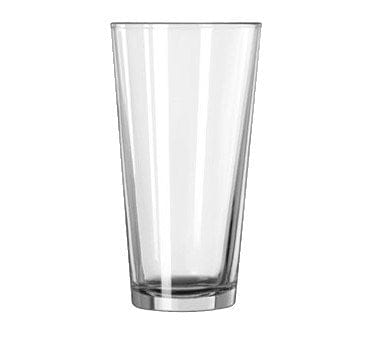 Libbey Glass Drinkware Case of 2 Doz Libbey 15144 Restaurant Basics 20 oz Mixing Glass - 24/Case | Denson CFE