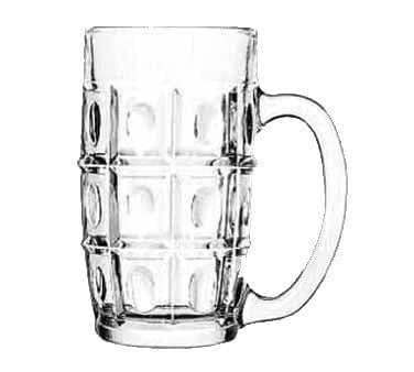 Libbey Glass Drinkware Dozen Libbey 5305 Vienna Stein, 11-1/2 oz., glass, (H 5-1/4"; T 2-7/8";