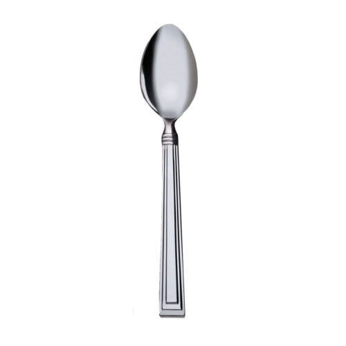 Libbey Glass Flatware Dozen Libbey 977 001 6 3/8" Teaspoon with 18/0 Stainless Grade, Slate Pattern | Denson CFE