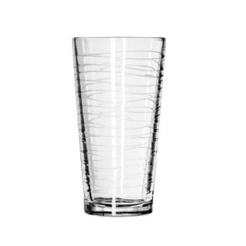 Libbey Glass Glass Case of 1 Doz Libbey 15646 20 oz DuraTuff Wave Design Casual Cooler Glass | Denson CFE