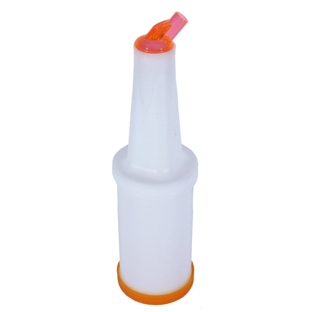 Magnum Bar Supplies EA Magnum MAG6997 Pourer Barmix 1 Quart Orange Lid | Denson CFE