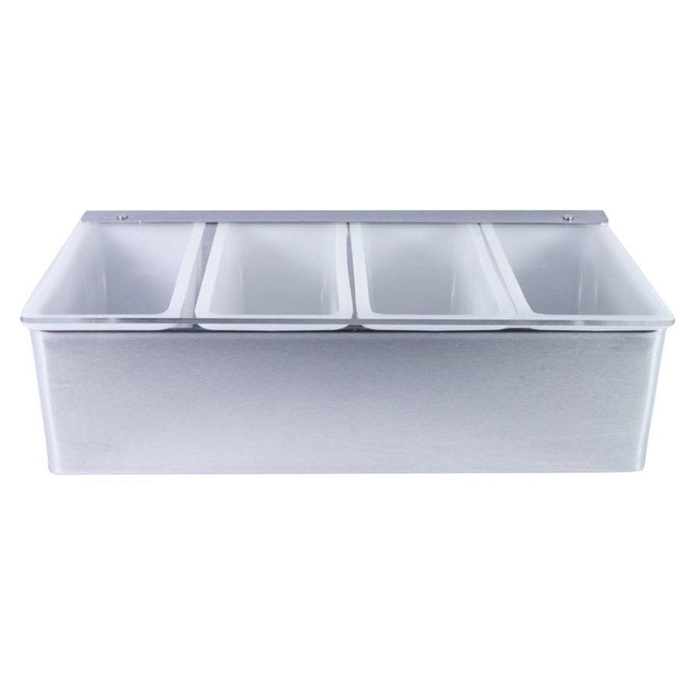 Magnum Bar Supplies Each Magnum MAG7944 Condiment Server 4 Pint Insulated Stainless Steel Body Plastic Top | Denson CFE