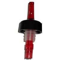 Magnum Bar Supplies Each Magnum MAG8805 Meas. Pourer With Collar Red 1 Ounce | Denson CFE