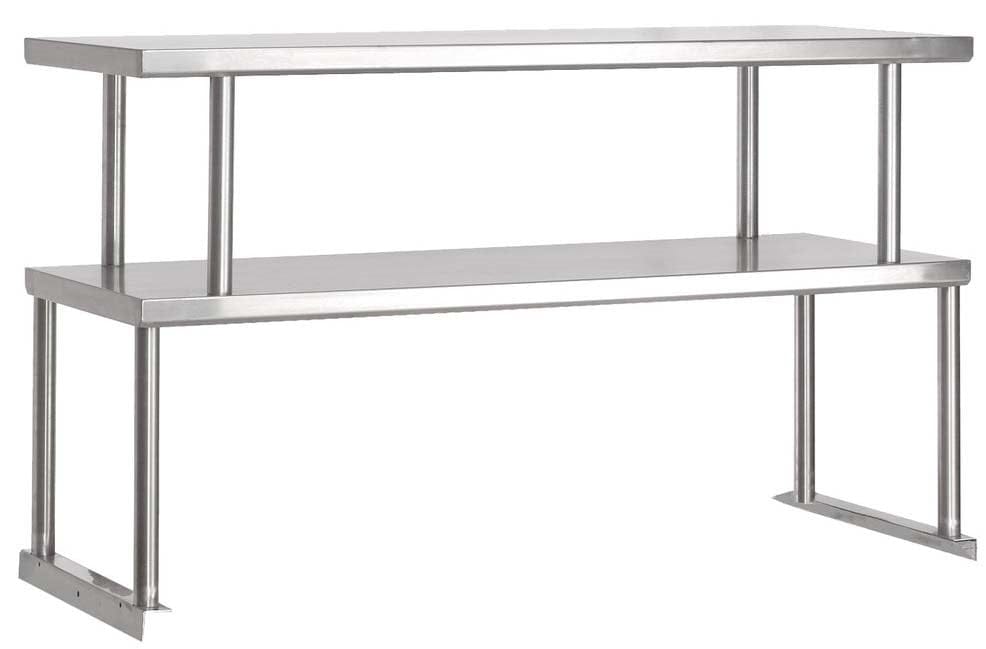 Magnum Commercial Work Tables and Stations Each Magnum MA-OS-D-48 Overshelf Double 48 | Denson CFE