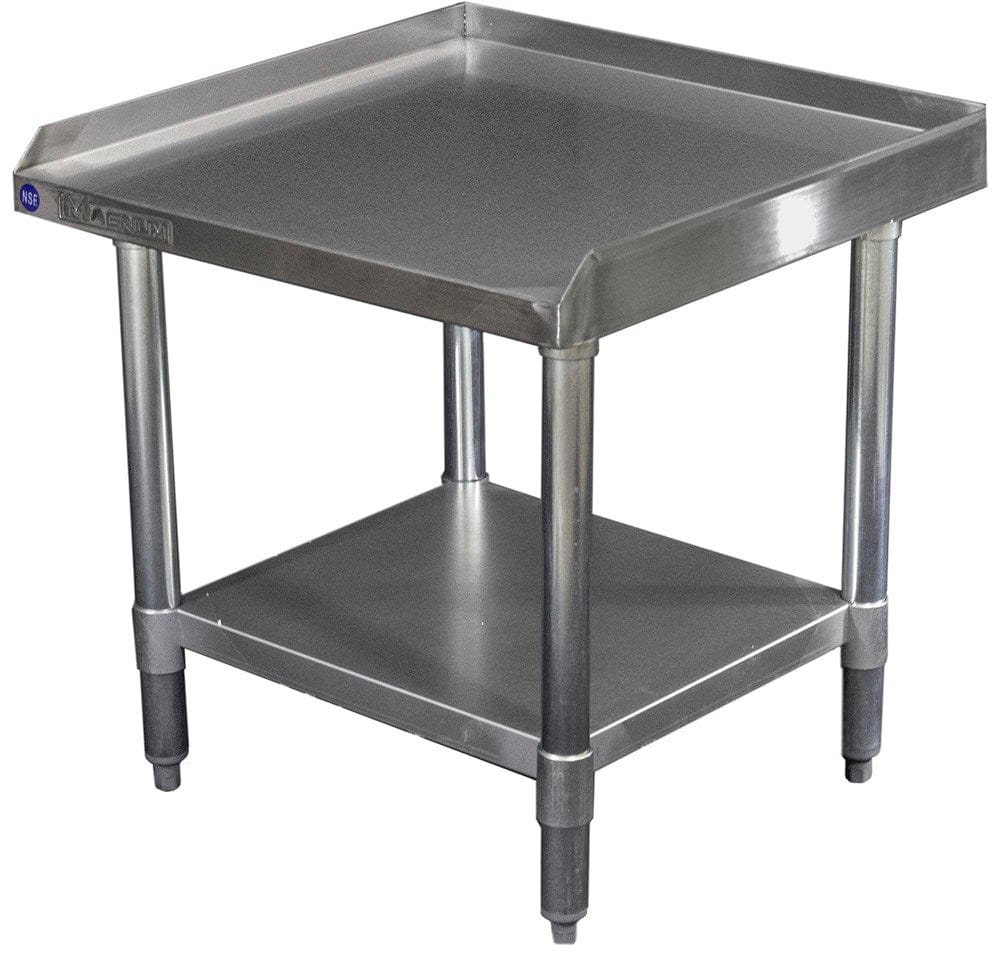 Magnum Commercial Work Tables and Stations Each Magnum MAWT3030 Worktable 30 Inches Deep X 30 Inches Long X 35 Inches High | Denson CFE