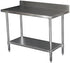 Magnum Commercial Work Tables and Stations Each Magnum MAWTB3048  WORKTABLE 30"D X 48"L X 35"H W/4" BACKSPLASH