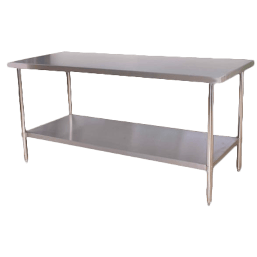 Magnum Commercial Work Tables and Stations Each Magnum MAWTS3060 Worktable Stainless Steel 30 Inches Deep X 60 Inches Long X 35 Inches High | Denson CFE