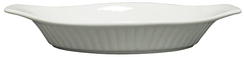 Magnum Dinnerware Each Magnum MAG4015 Lasagna Dish – 15 oz White Ceramic | Denson CFE