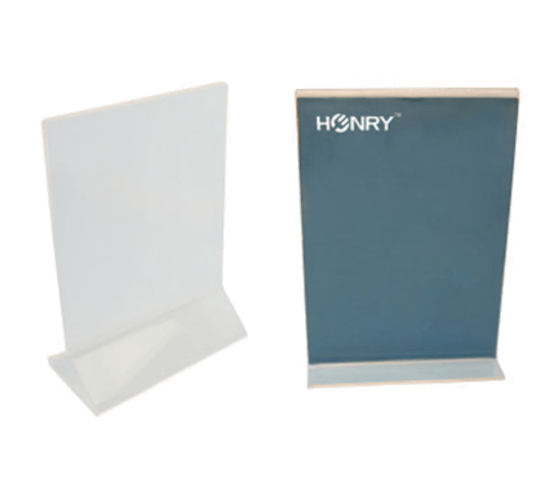 Magnum Essentials Each Magnum MAG85029 Two-Sided Menu Holder - 5" x 7-1/4", Clear Acrylic | Denson CFE