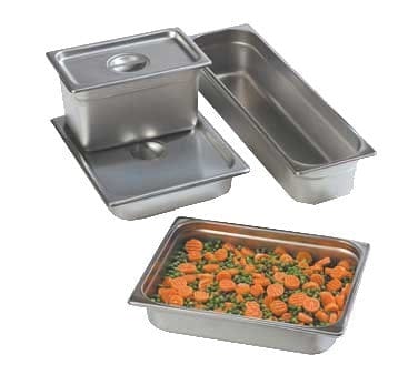 Magnum Food Pans Each Magnum 608164 Steam Pan Sixth 4 Inch 22 Gauge | Denson CFE