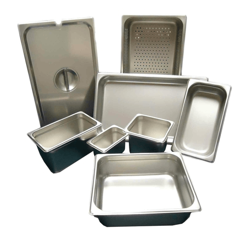 Magnum Food Pans Each Magnum MA6060HL4 Steam Pan Half Long 4 Inch 25GMA6060HL4 | Denson CFE