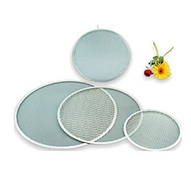 Magnum Food Service Supplies Each Magnum MAG42009 Heavy Duty Aluminum Pizza Screen - 9 in Diameter | Denson CFE