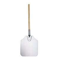 Magnum Pizza Oven Tools Each Magnum MAG6112 Pizza Peel Aluminum 12 Inch X 14 Inch With Wood Handle | Denson CFE
