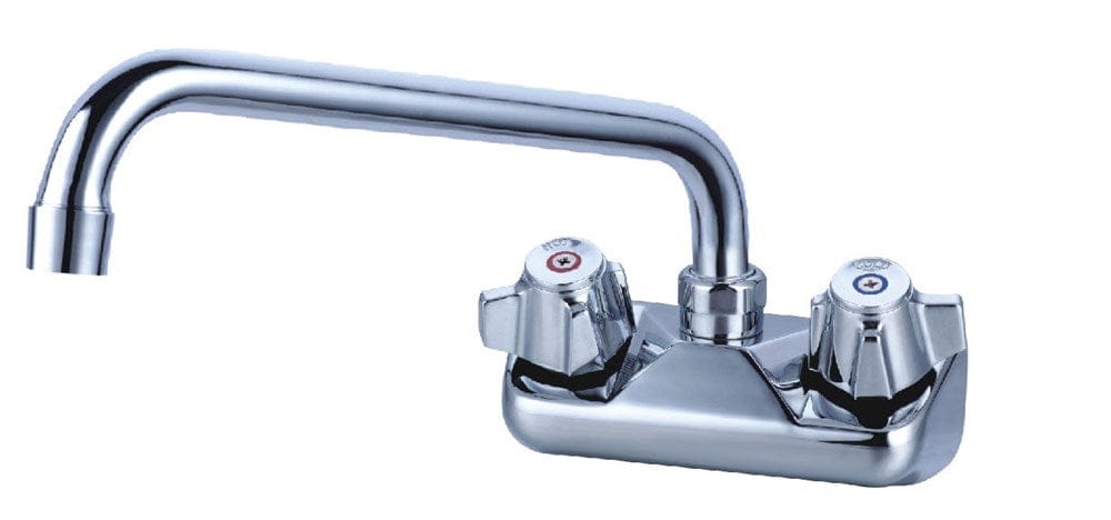 Magnum Plumbing Each Magnum MA-FC-W4-6 Faucet 4 Inch Centre Wall Mount 6 Inch Regular Spout | Denson CFE