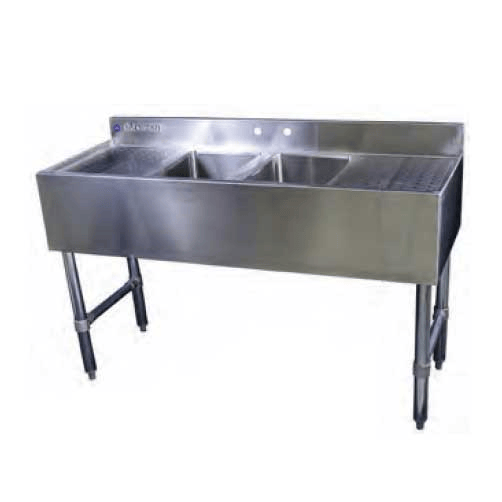 Magnum Sinks & Plumbing EA Magnum MA-BS-TB Bar Sink Triple Bowl | Denson CFE